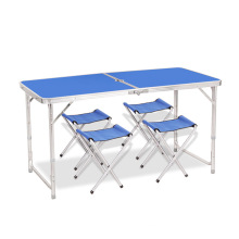 Portable design table height adjusters aluminum folding camping table